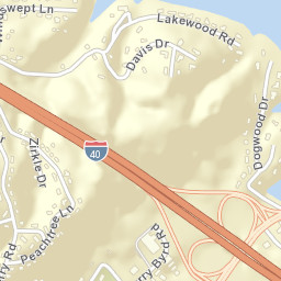 1021 North Kentucky Street, Kingston, TN Street Map