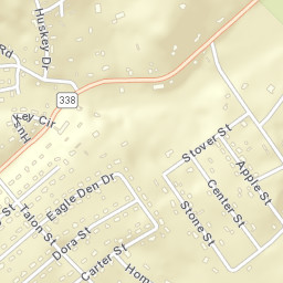 Trundle Crossroad Tennessee Street Map