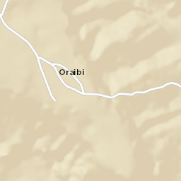 Oraibi Arizona Street Map