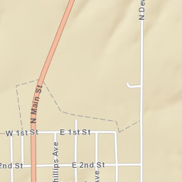 118 Hobson Ave Leedey OK 73654 Street Map