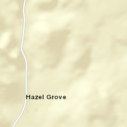 Hazel Grove Arkansas Street Map
