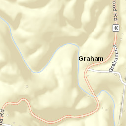 Graham Tennessee Street Map