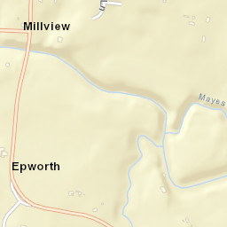 Millview Tennessee Street Map