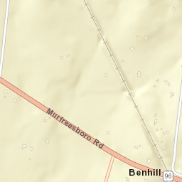 Hillwood Acres Tennessee Street Map