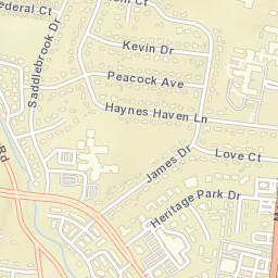 Haynes Haven Tennessee Street Map