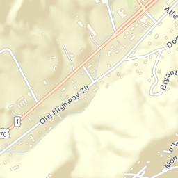 Midtown Tennessee Street Map