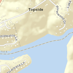 Rivertrace Tennessee Street Map