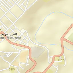 Ammi Moussa Street Map