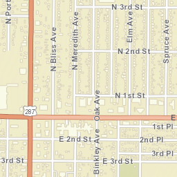 100-150 West 1st Street, Dumas, TX 79029 Street Map