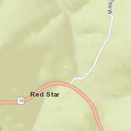 Red Star Arkansas Street Map