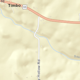 Timbo Arkansas Street Map