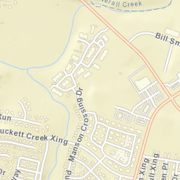 Broodwood Tennessee Street Map