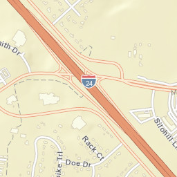 Manson Park Tennessee Street Map