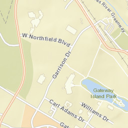 Glaze Tennessee Street Map