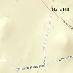 Halls Hill Tennessee Street Map