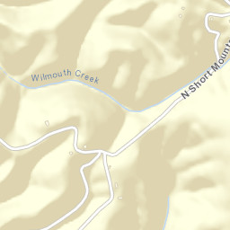 Sugar Tree Knob Tennessee Street Map