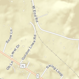 Westel Tennessee Street Map