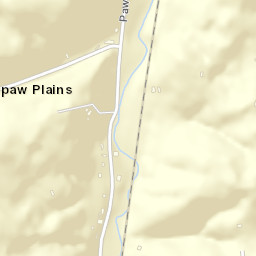 Pawpaw Plains Tennessee Street Map