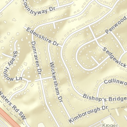 Farmington Tennessee Street Map