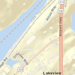 Lakeview Estates Tennessee Street Map