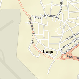 Luqa Street Map