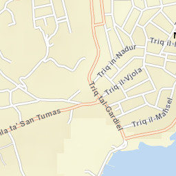 Marsaskala Street Map