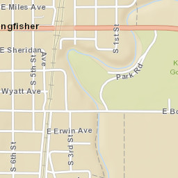 Park Road, Kingfisher, OK 73750 Street Map