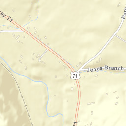 Brentwood Arkansas Street Map