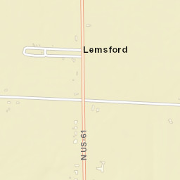 Lemsford Arkansas Street Map