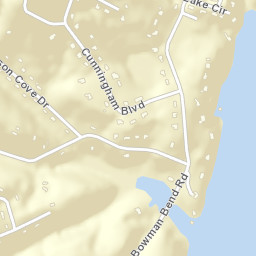 Westshore Estates Tennessee Street Map