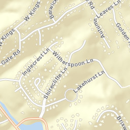 Kingsgate Tennessee Street Map