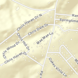 Bayview Tennessee Street Map