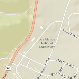 West Jemez Road Los Alamos NM Street Map