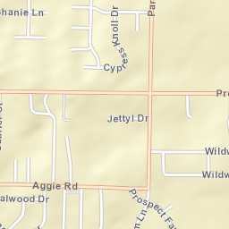 Glendale Arkansas Street Map