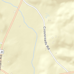 Woods Tennessee Street Map