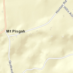 Mount Pisgah Tennessee Street Map