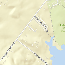 Suburban Shores Tennessee Street Map