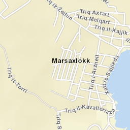 Marsaxlokk Street Map