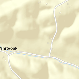 Whiteoak Tennessee Street Map