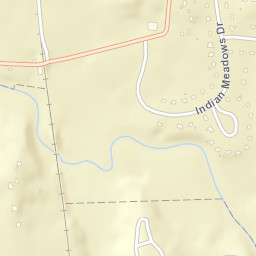 West Harpeth Tennessee Street Map