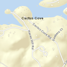 Cactus Cove Tennessee Street Map
