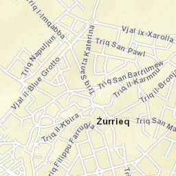 Żurrieq Street Map