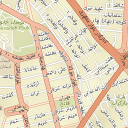 Karaj Street Map