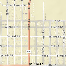 West 2nd Street, Stinnett, TX 79083, USA Street Map