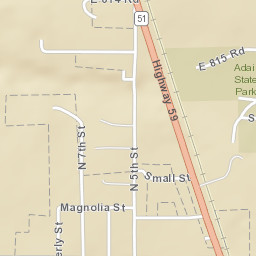 North 5th Street, Stilwell, OK 74960, USA Street Map