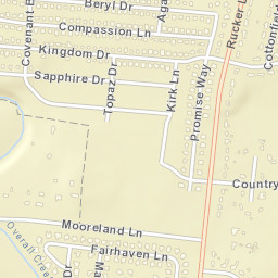 Country Park Tennessee Street Map