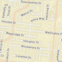 Brookhill Tennessee Street Map