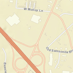 1550 Eagleville Pike, Murfreesboro, TN Street Map