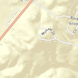 Smoke Rise Tennessee Street Map