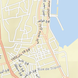 Sousse Street Map